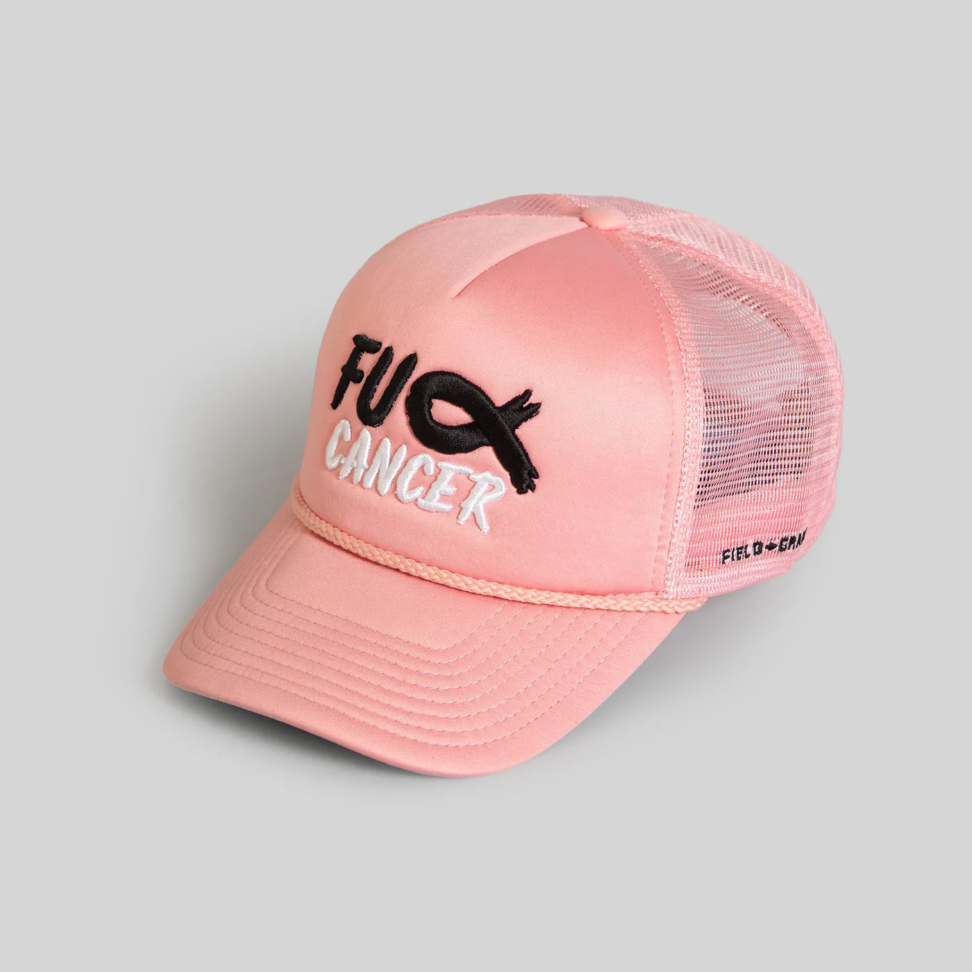 F*Ck Cancer Pastel Pink Foam