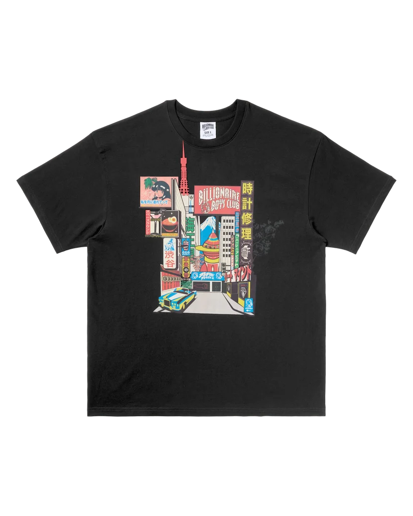 BB View Short Sleeve Black T-Shirt
