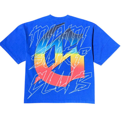 Miami Surf Club Blue Tee
