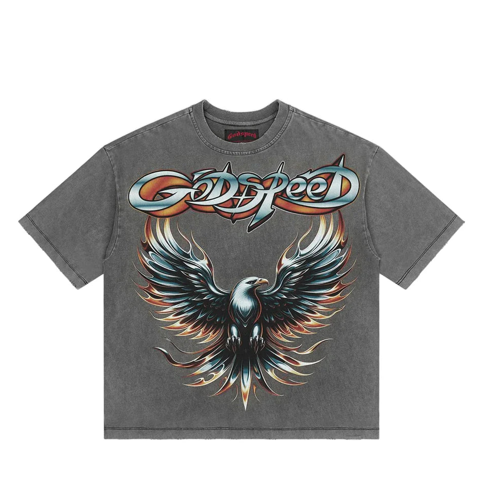 Eagle Eye Grey Wash Gray T-Shirt