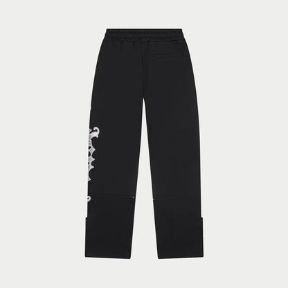 Og Logo  V2 Black Silver Satin Boom Sweatsuit
