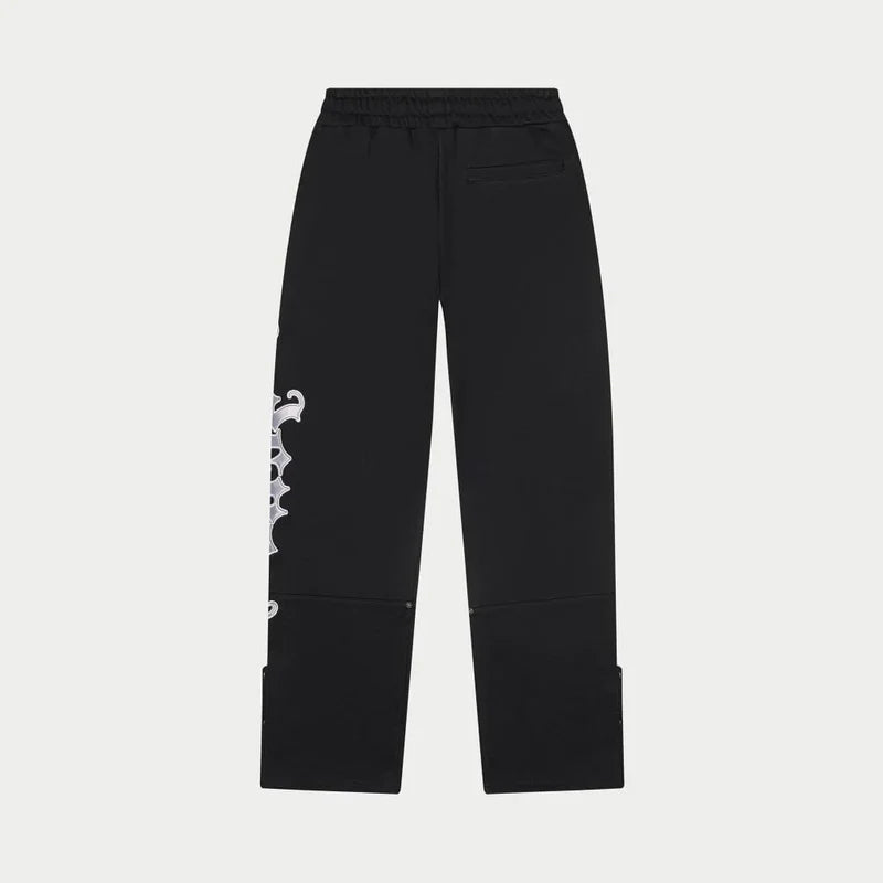 Og Logo  V2 Black Silver Satin Boom Sweatsuit