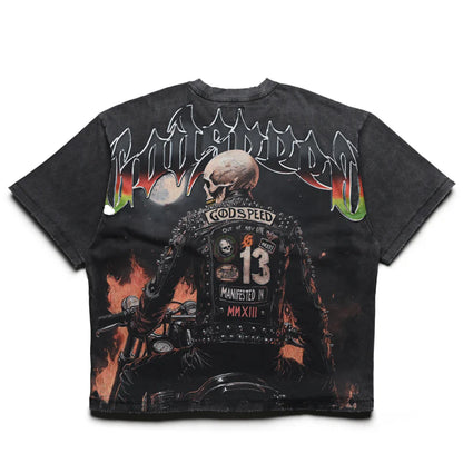Biker Nation Tee Grey