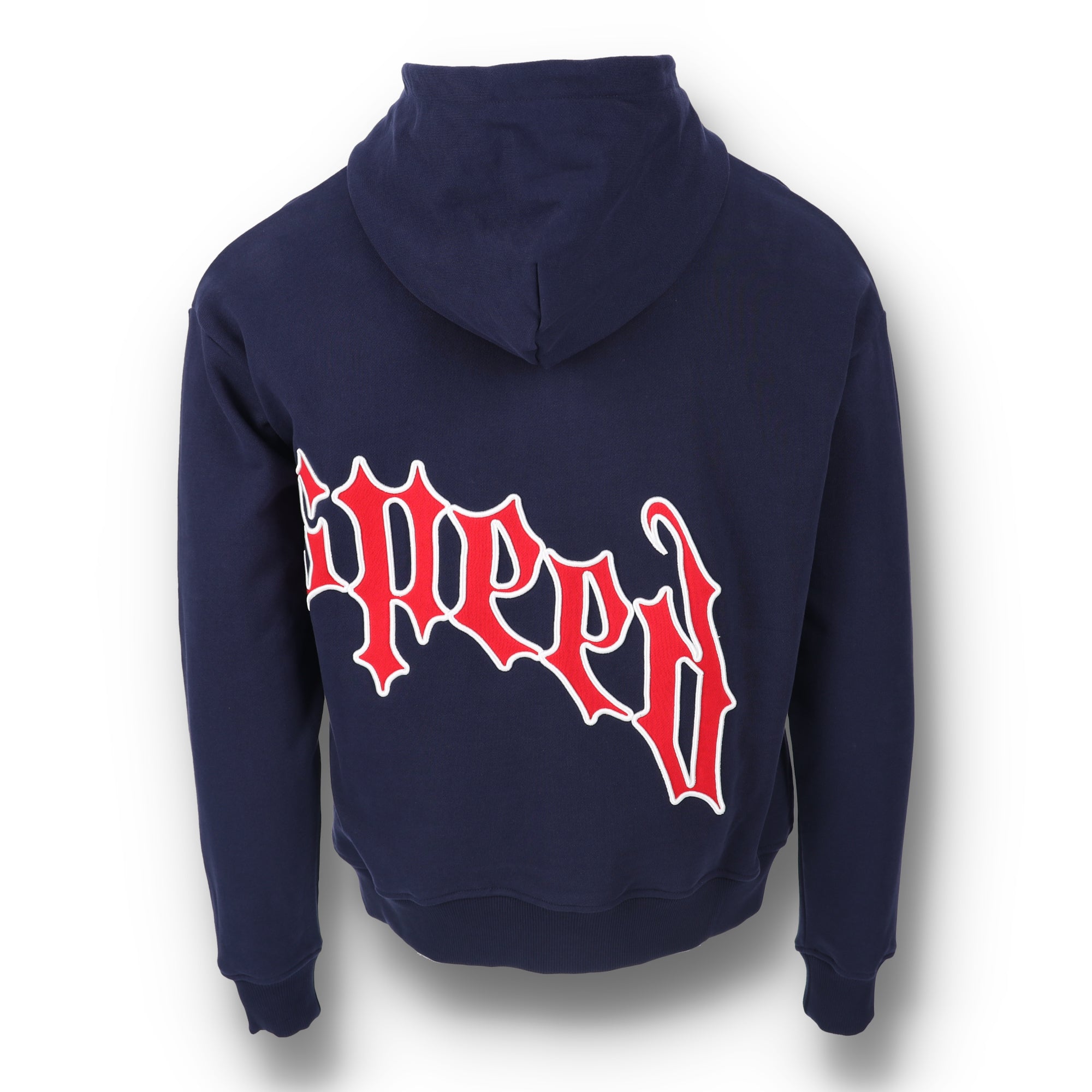 OG Logo Sweatsuit V2 Navy Red Full Zip