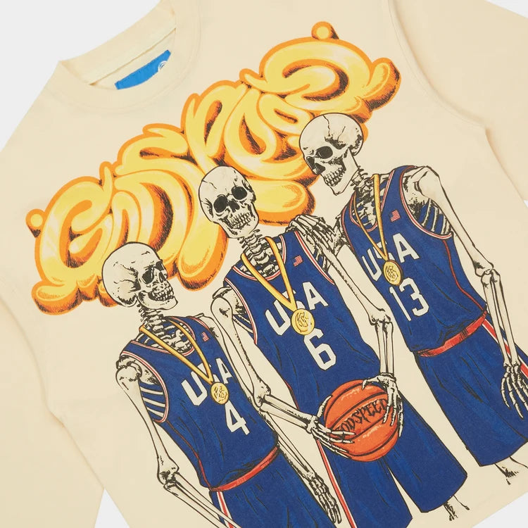 Godspeed New York-Dream Team II LS T-shirt NG (Bone)