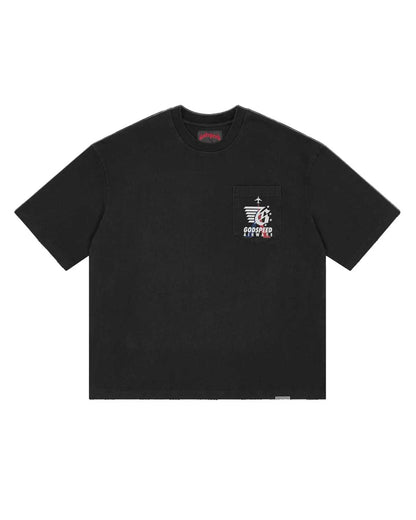 GS Air Paris Pocket Black T-Shirt-Black