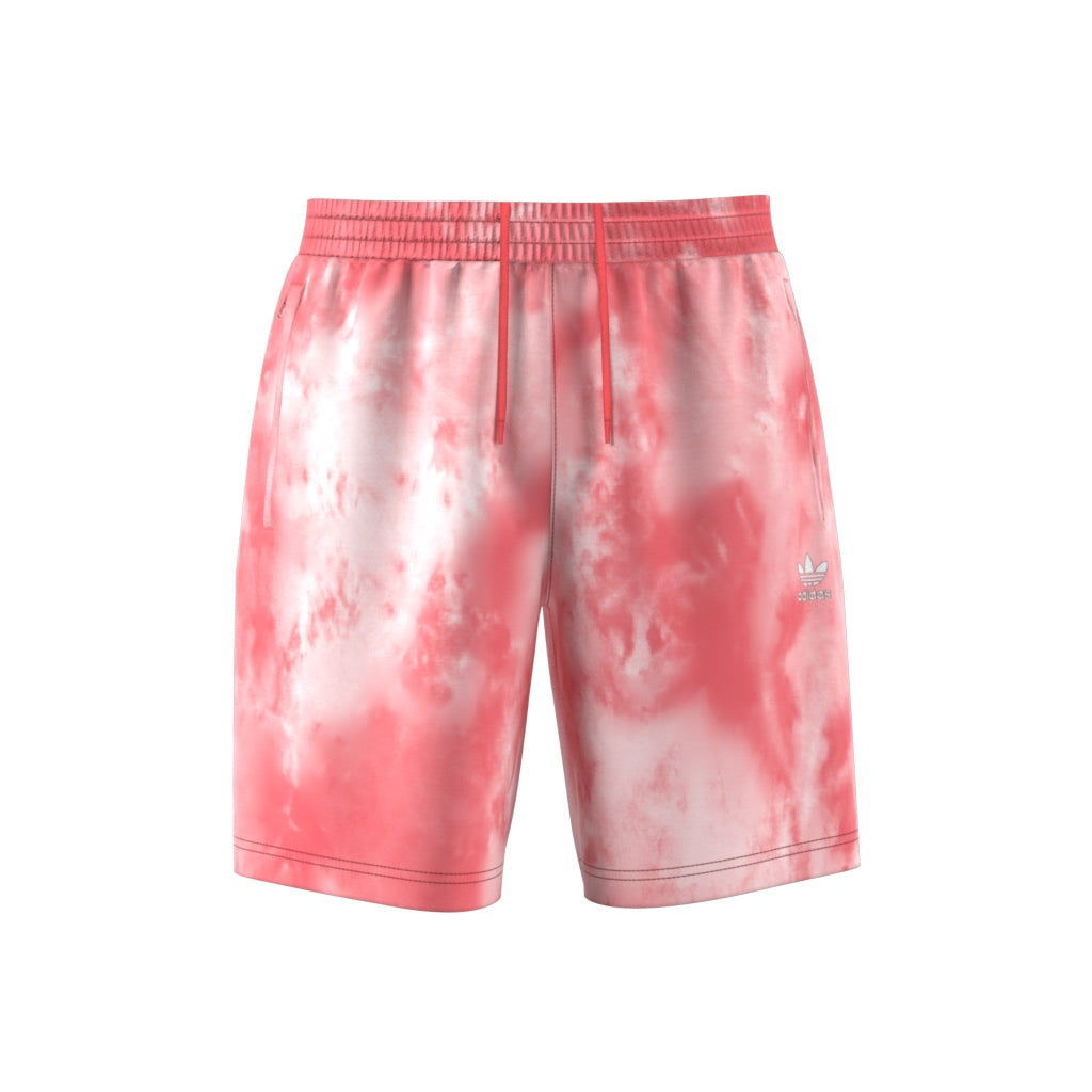 Adicolor Essentials Tye-Dye Fleece Shorts Orange