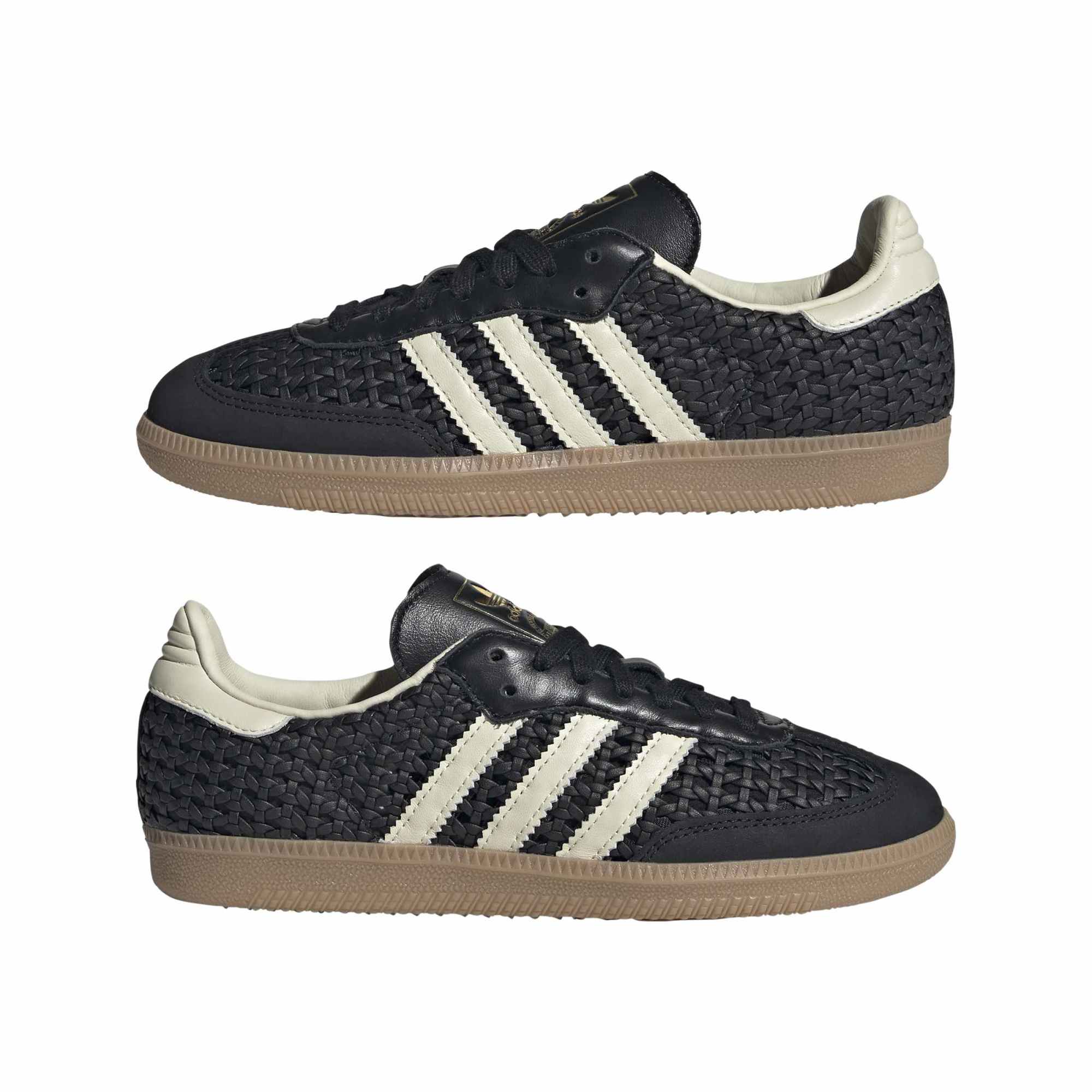 Samba OG Basketweave Black Cream White – WOODstack