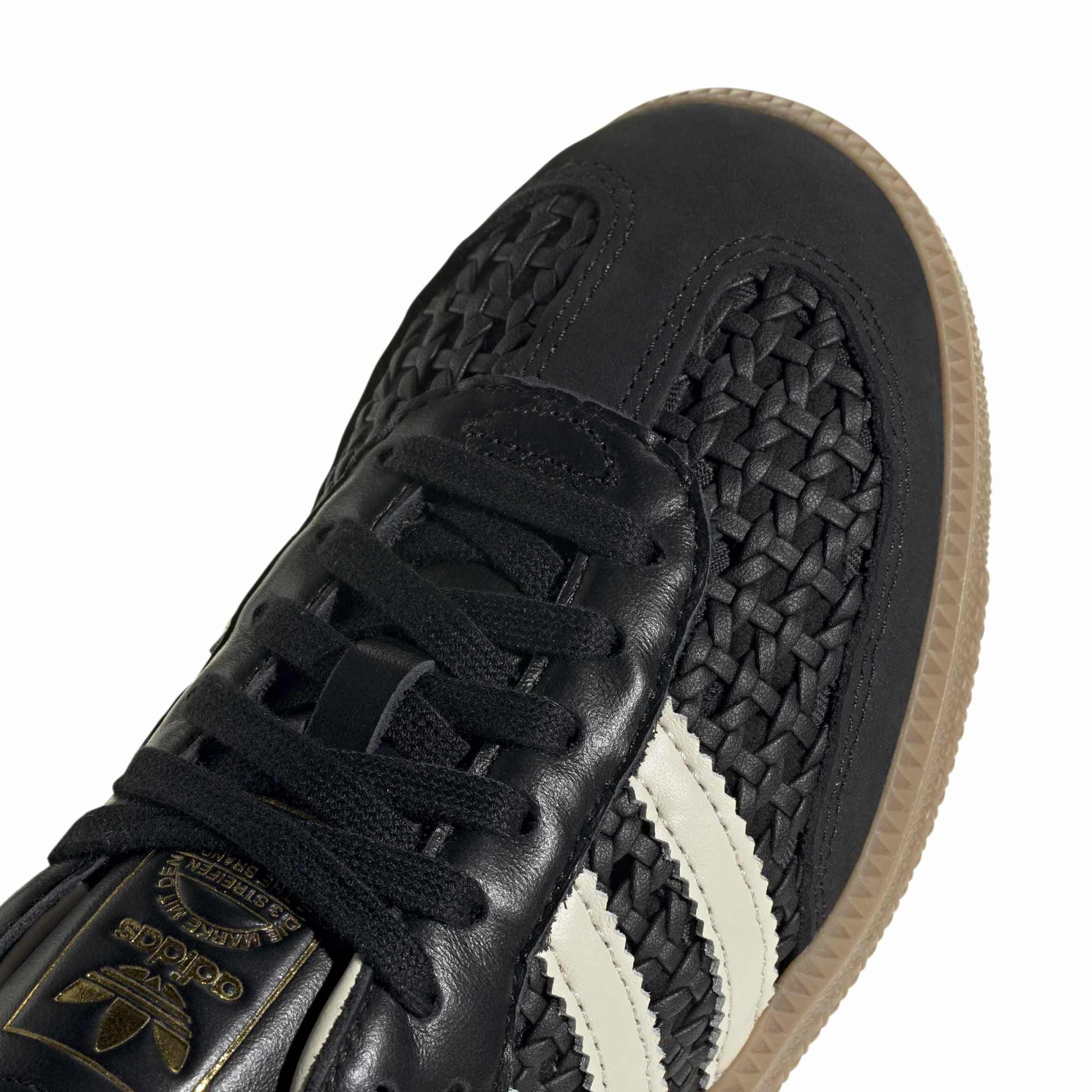 Samba OG Basketweave Black Cream White