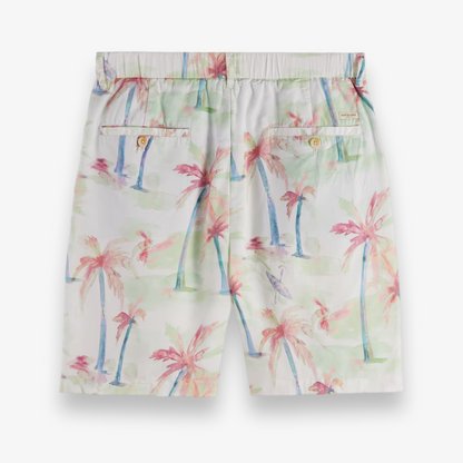 Twilt - Printed Pleated Bermuda Shorts