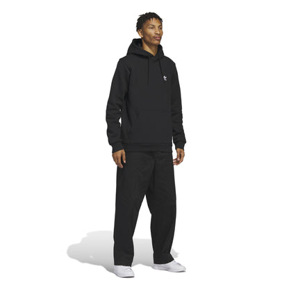 Trefoil Essentials Pullover Hoodie Black