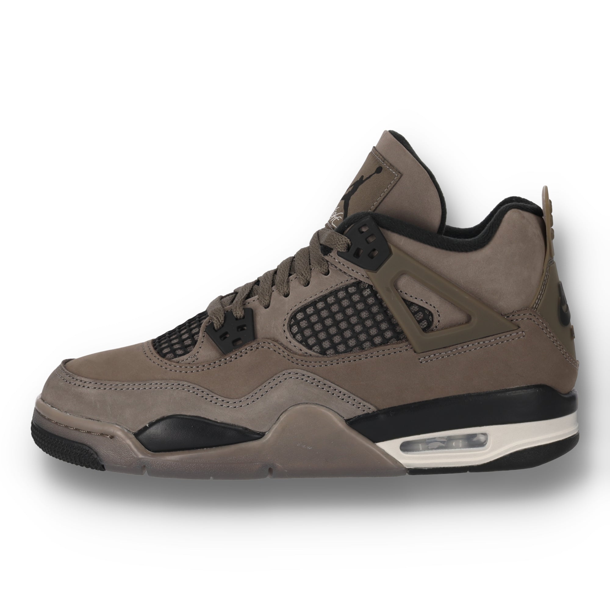 Air Jordan 4 Retro Cave Stone and Black GS