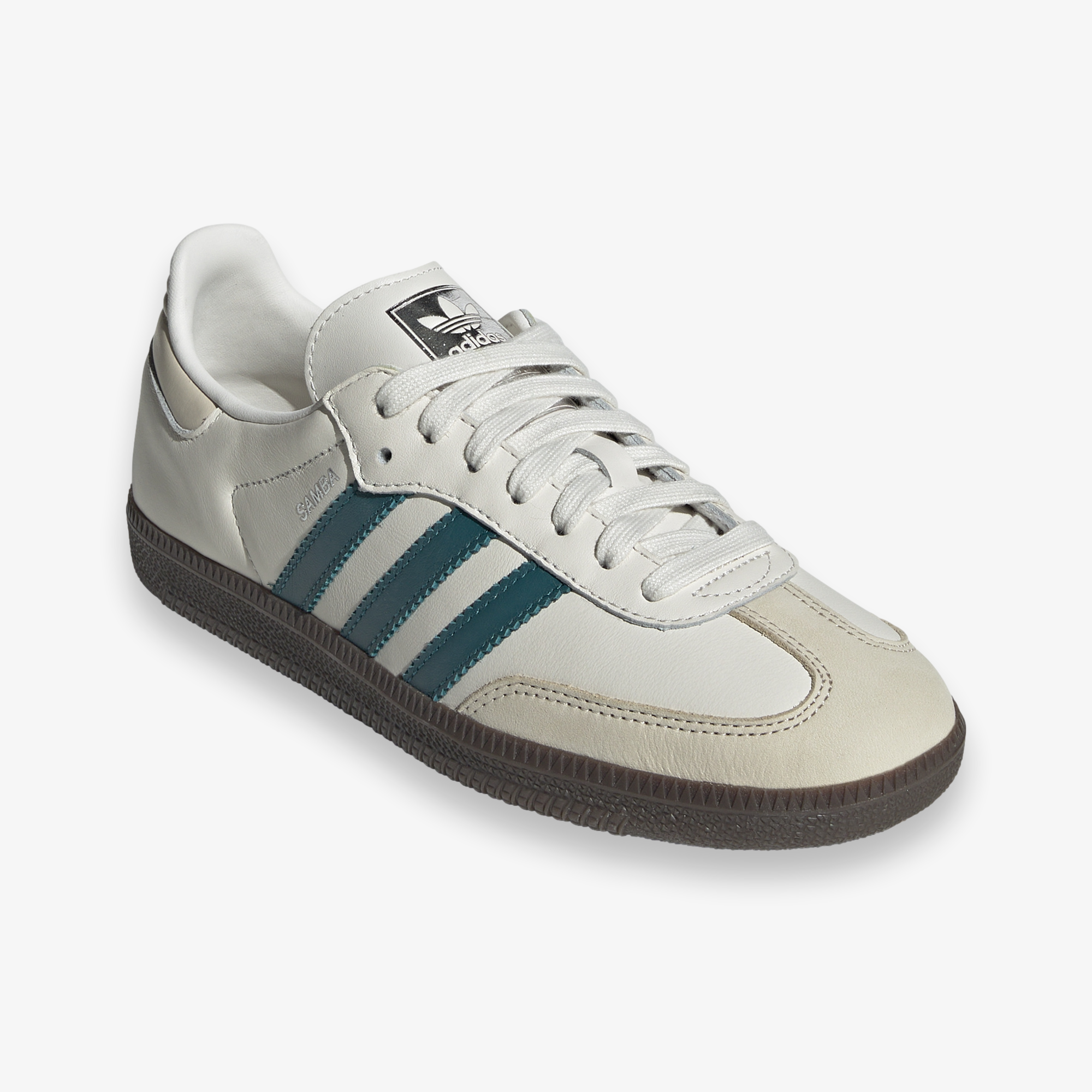 Samba OG White Legacy Teal WOODstack