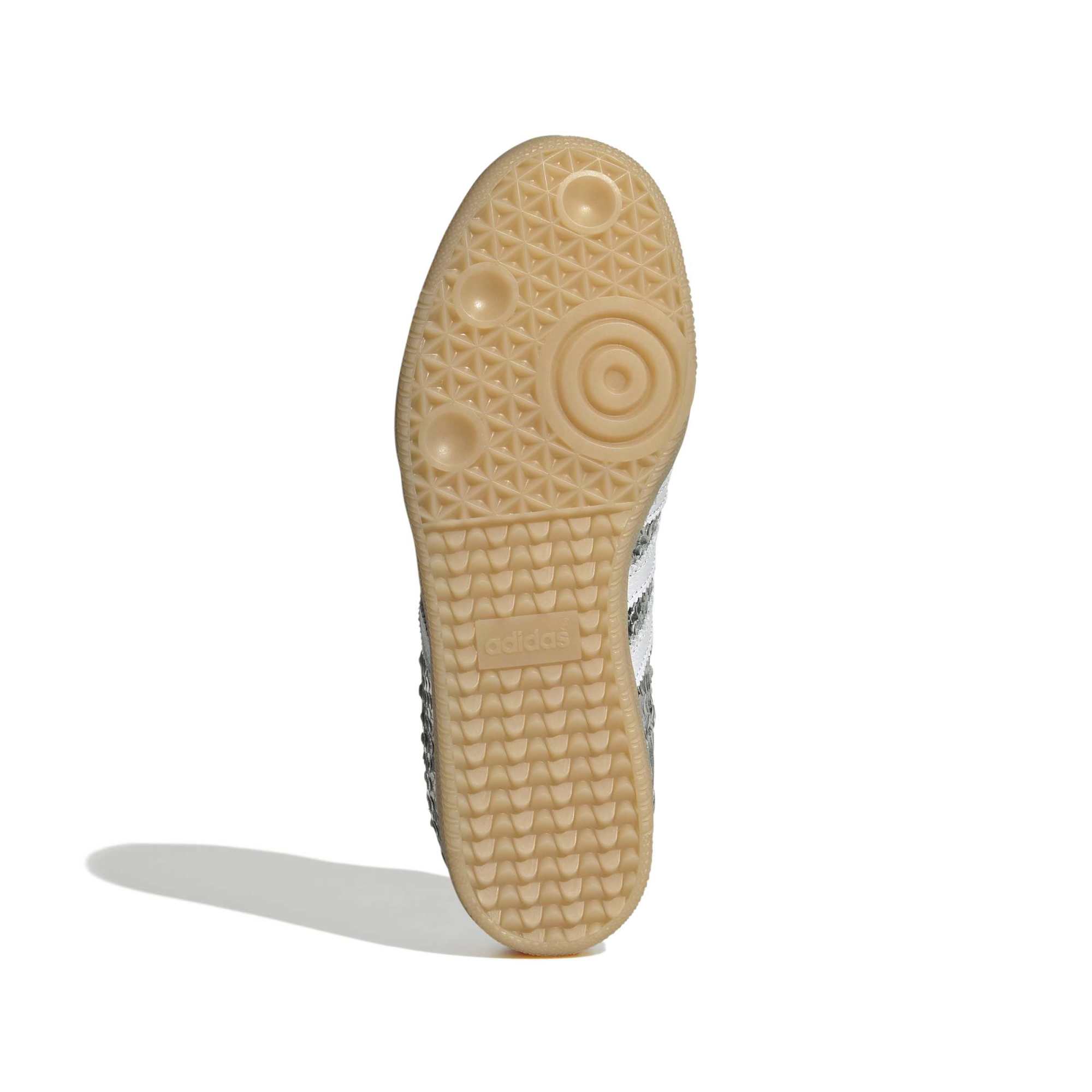 Samba Patent Snakeskin Silver Metallic