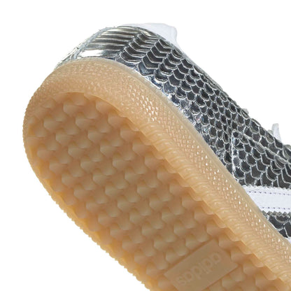 Samba Patent Snakeskin Silver Metallic