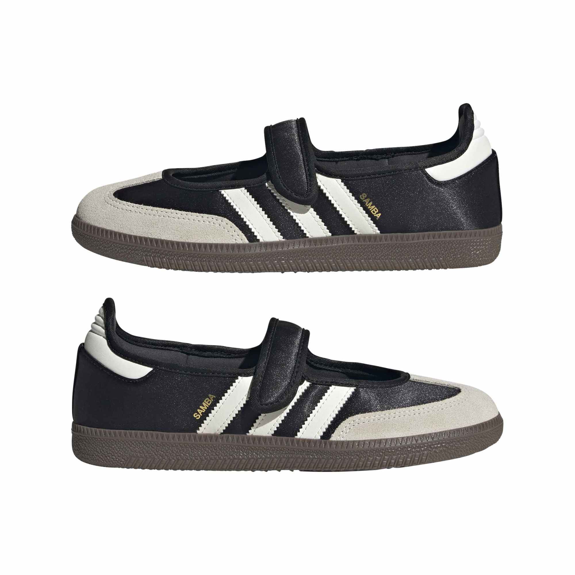 Samba Jane Core Black Off White Gold Metallic – WOODstack