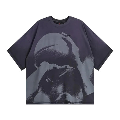 Air Jordan Shooting Short-Sleeve Anthracite T-Shirt