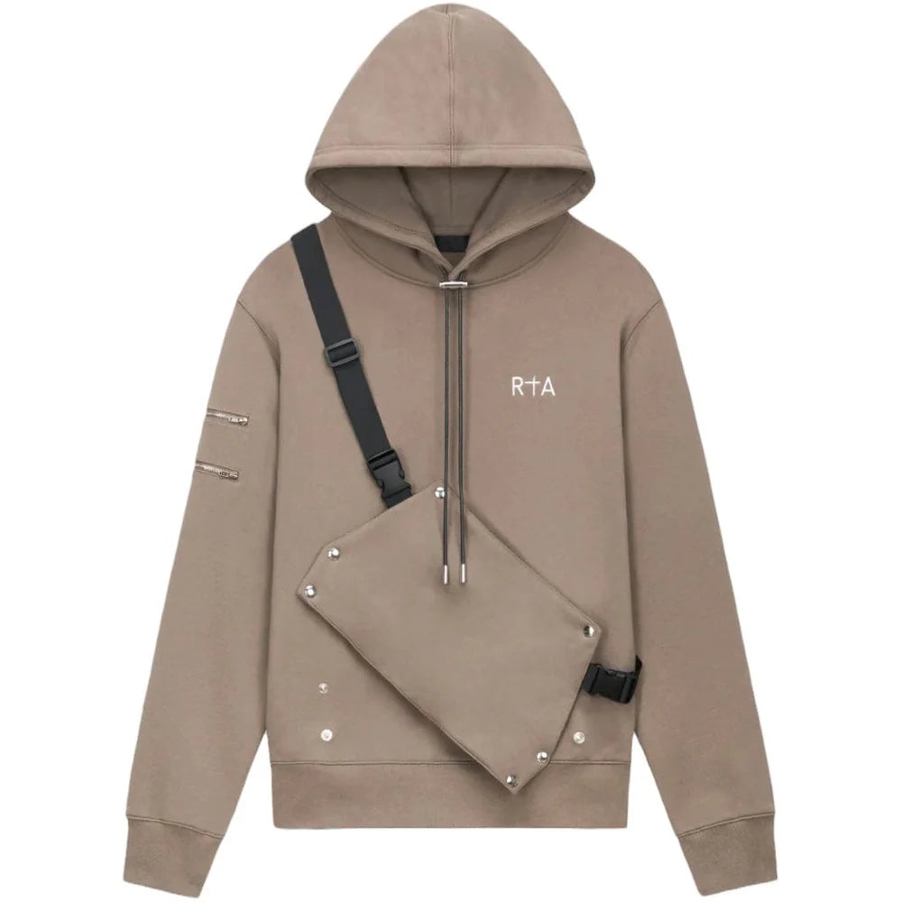 Hector Taupe Pullover Hoodie