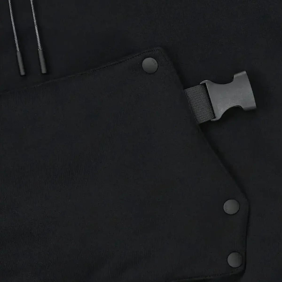 Hector Black Pullover Hoodie