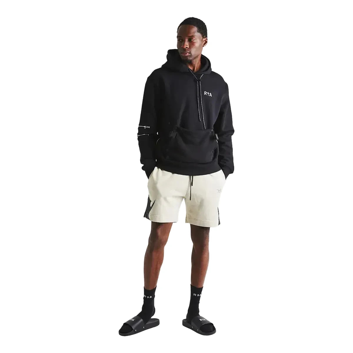Hector Black Pullover Hoodie
