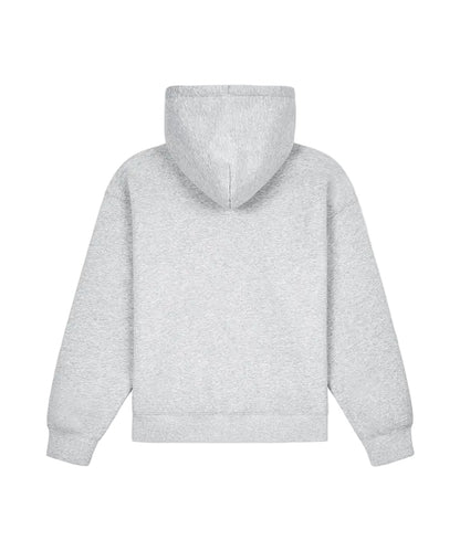 Script Weld Gray Zip Up Hoodie