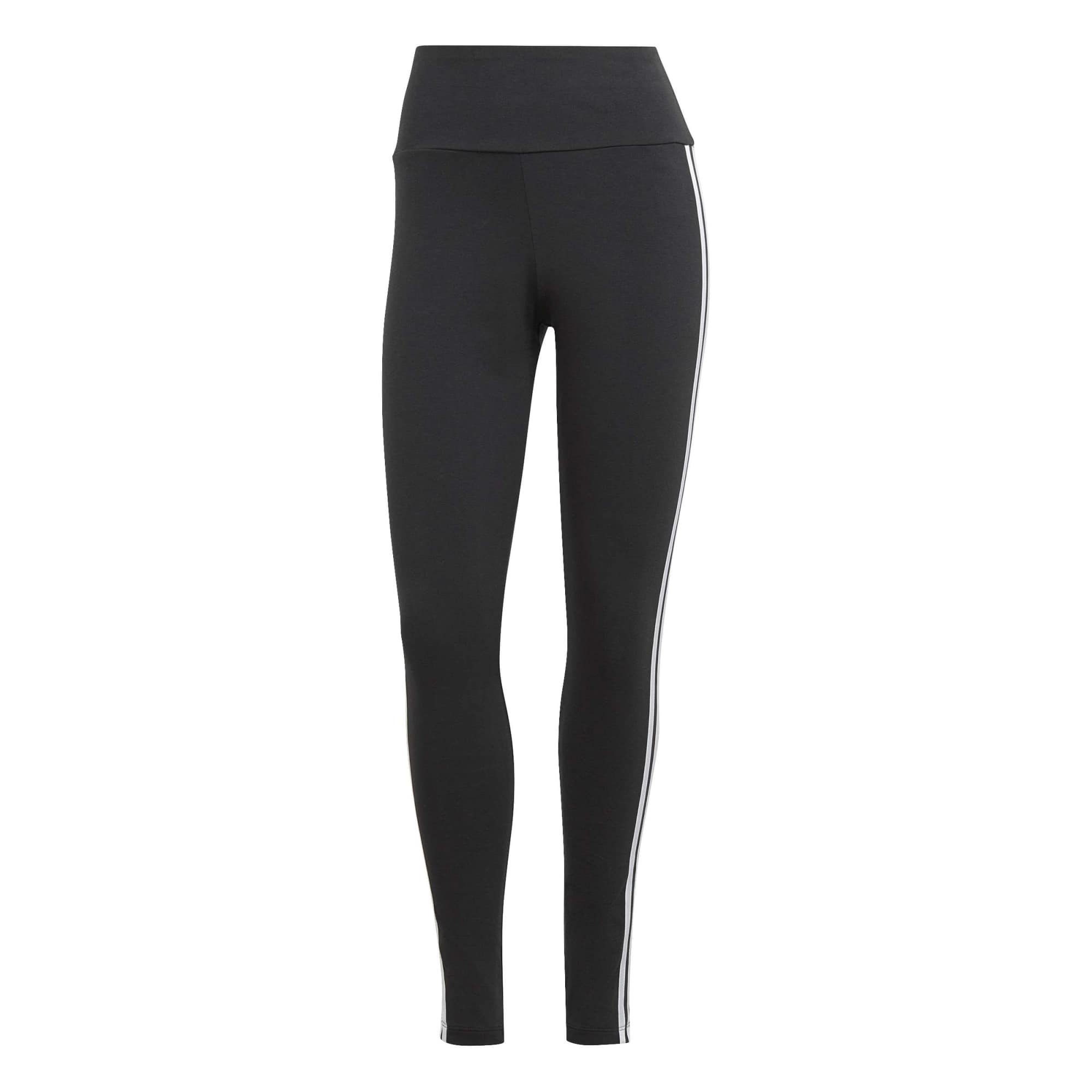 Black 3-Stripes Leggings