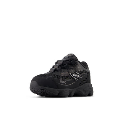 1000 Bungee Lace Triple Black TD
