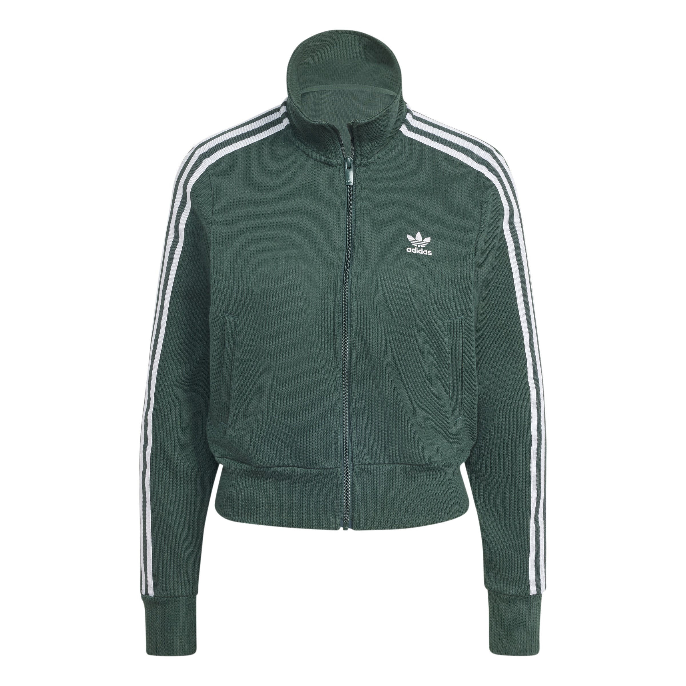 Adidas Originals Green Embroidered Turtleneck