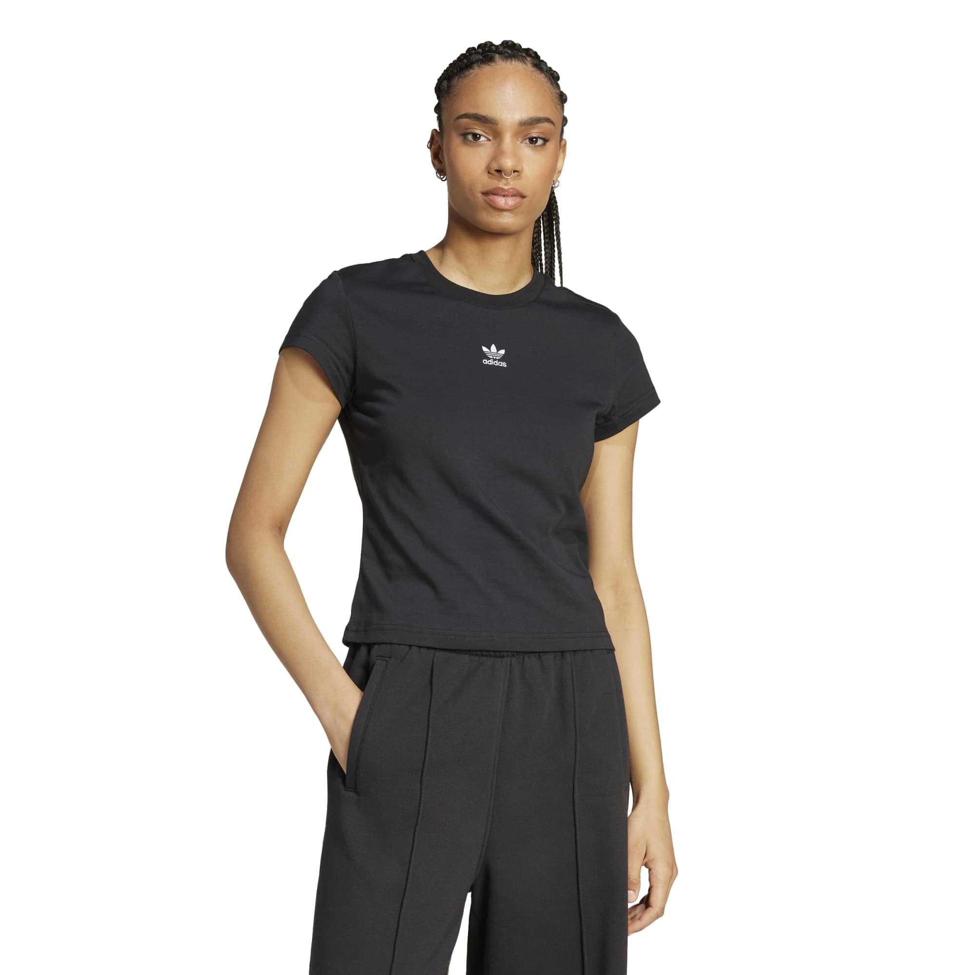 Black Essentials Slim T-Shirt