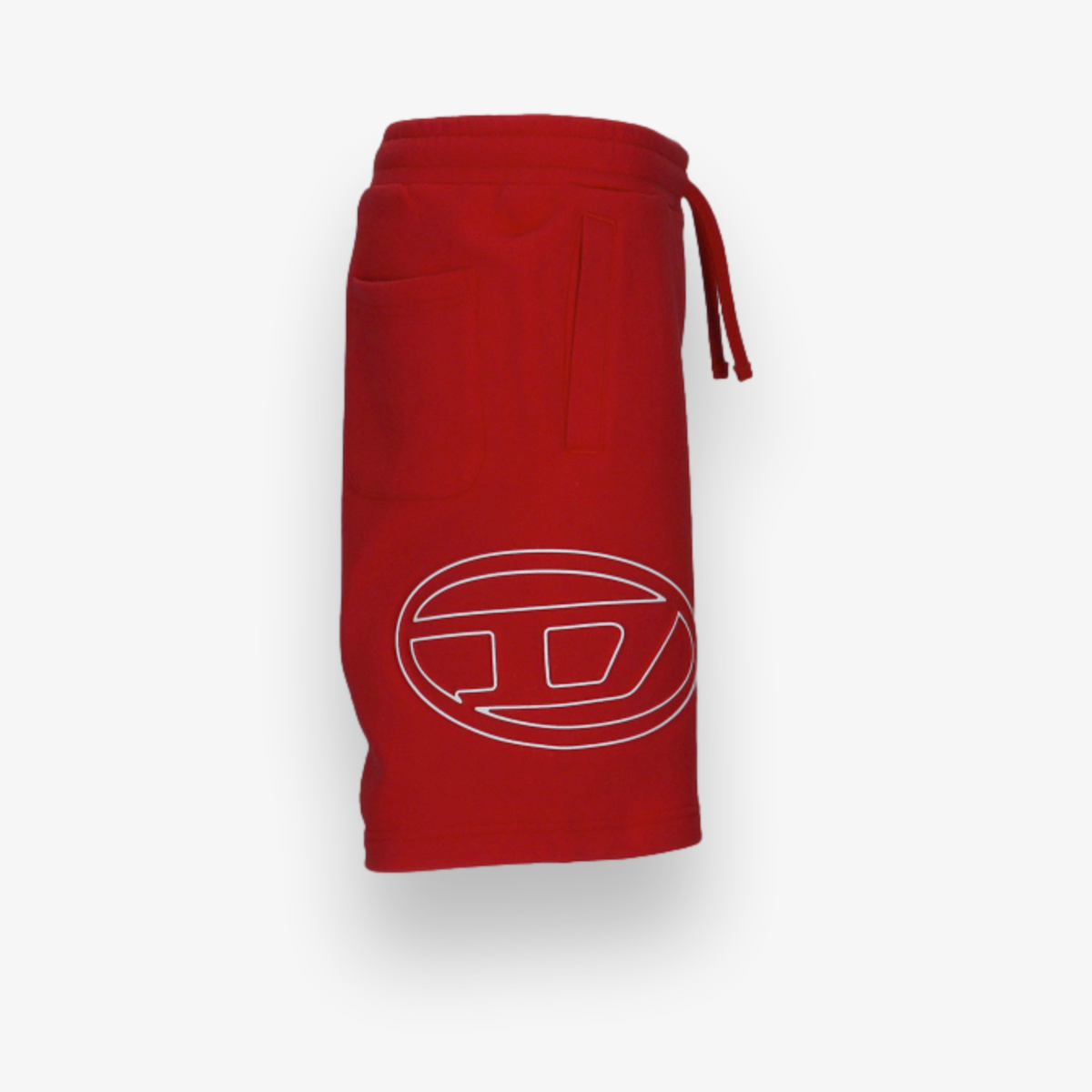 Fleece Shorts With Oval D Logo
