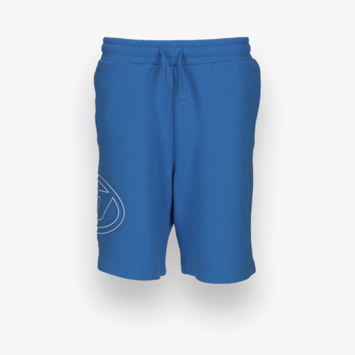 Fleece Shorts With Oval D Logo