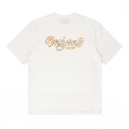 Only One Jesus Piece White T-Shirt