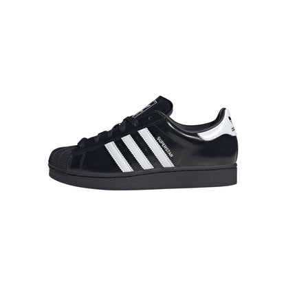 Superstar II Black White Patent