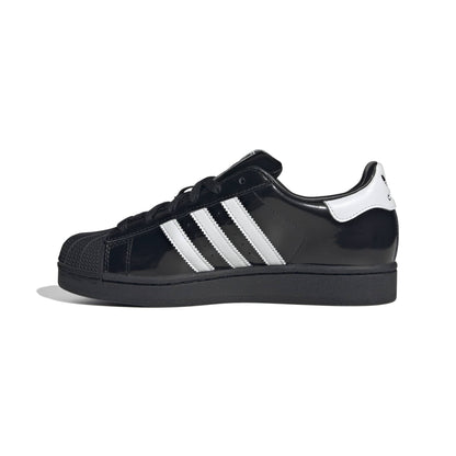 Superstar II Black White Patent