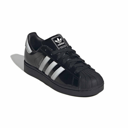 Superstar II Black White Patent