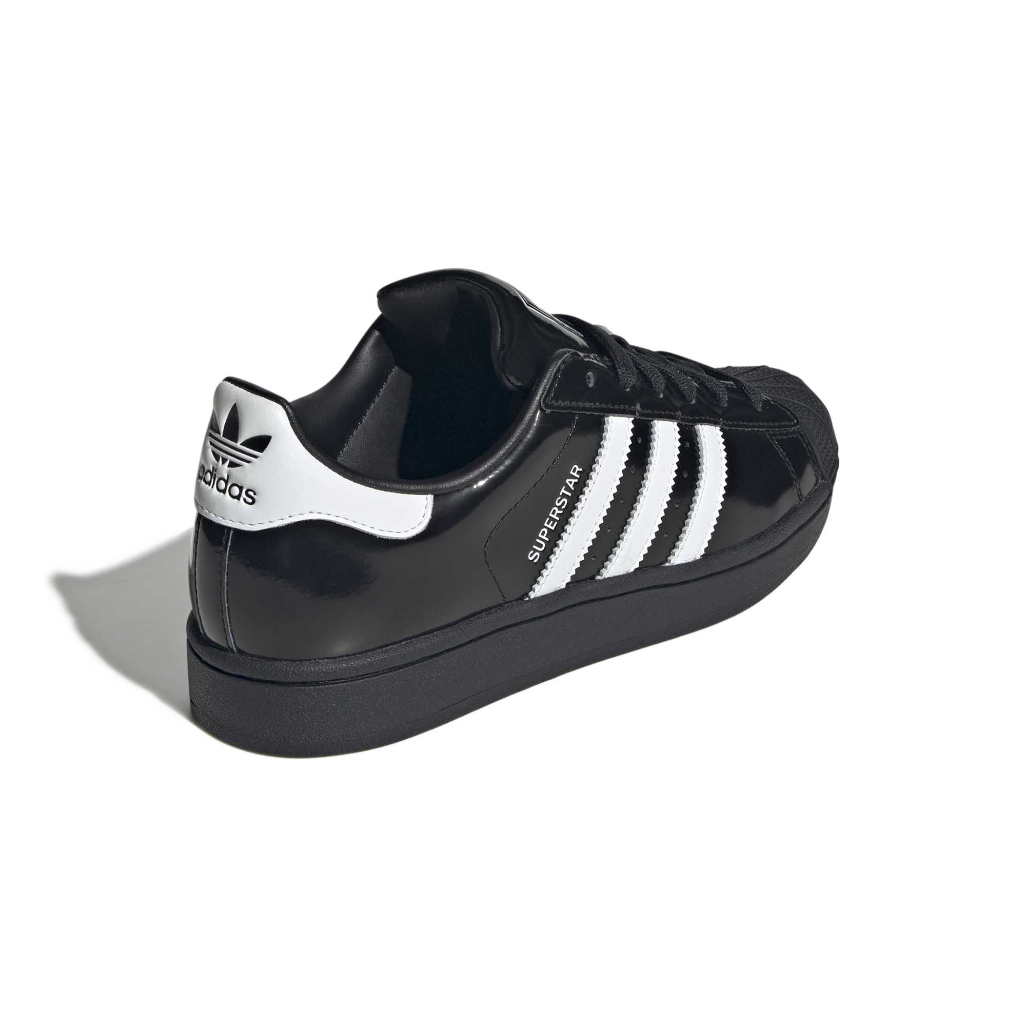 Superstar II Black White Patent