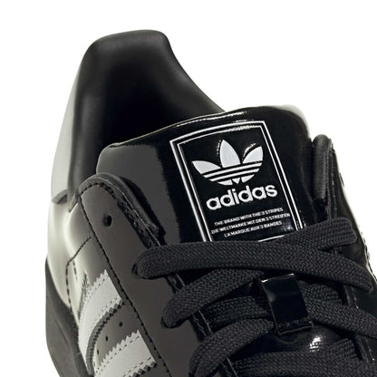 Superstar II Black White Patent