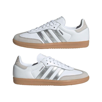 Samba OG White Silver Metallic Grey