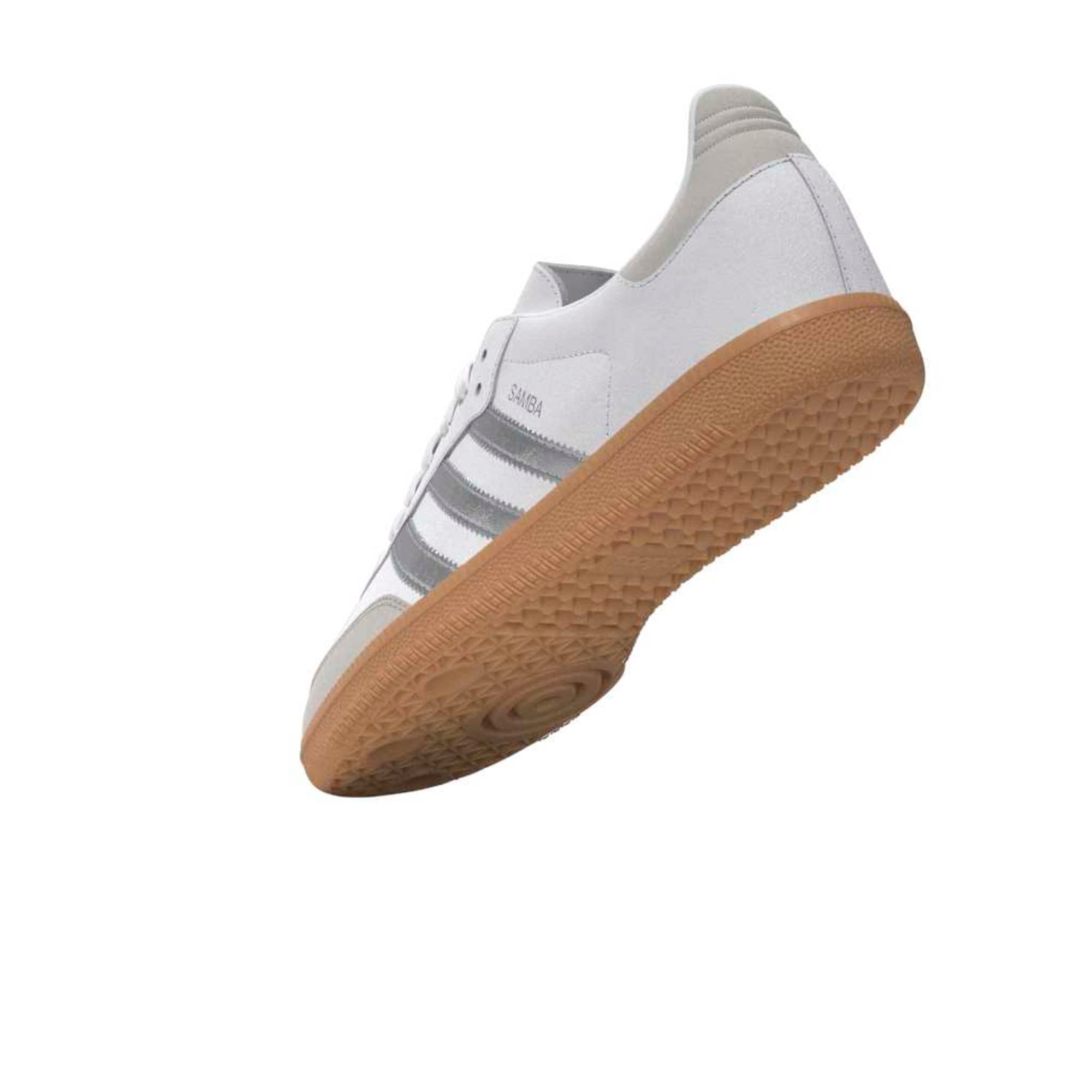 Samba OG White Silver Metallic Grey