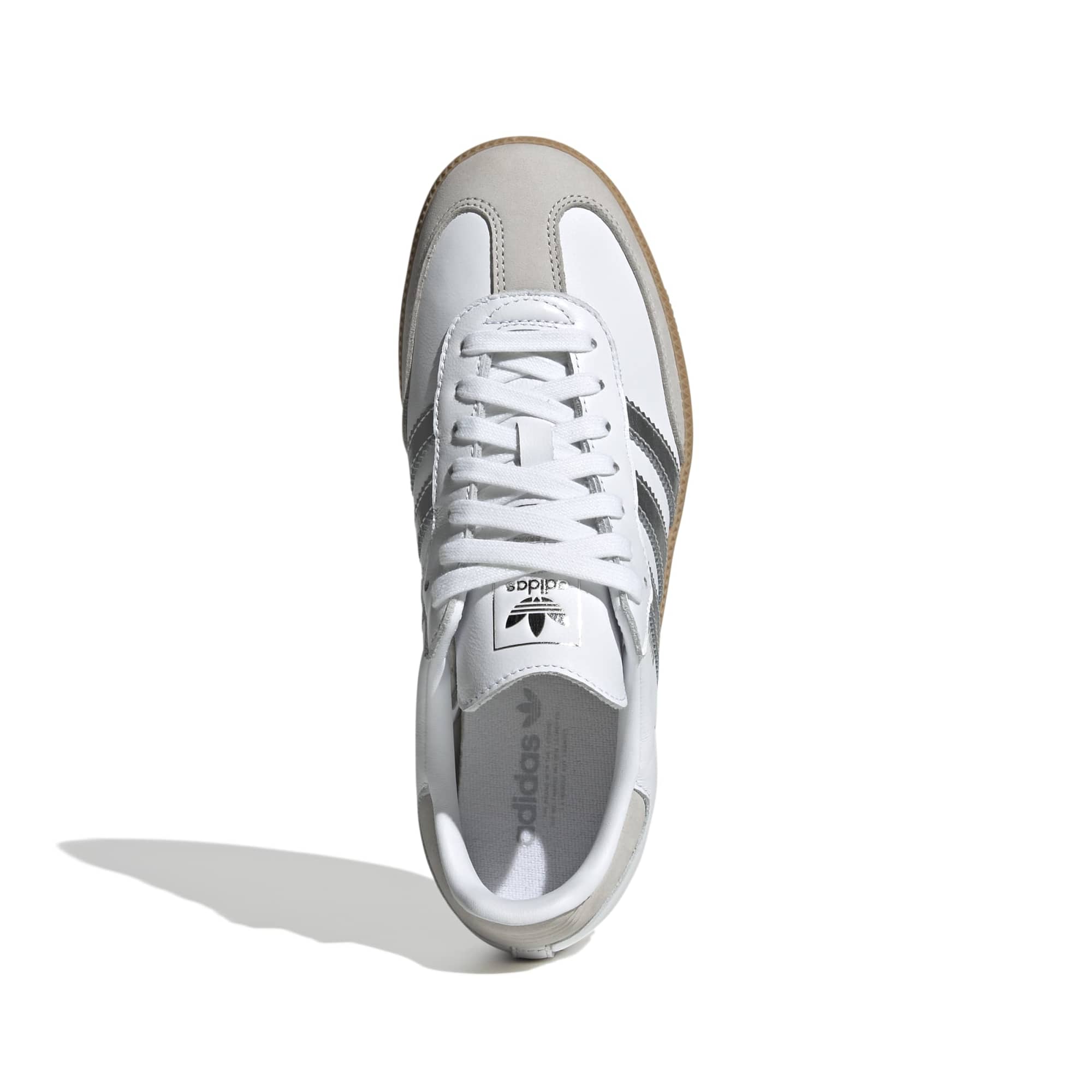 Samba OG White Silver Metallic Grey – WOODstack
