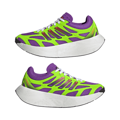 Adizero Aruku Active Purple Solar Green