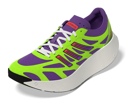 Adizero Aruku Active Purple Solar Green