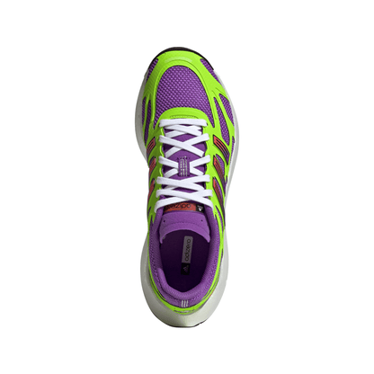 Adizero Aruku Active Purple Solar Green