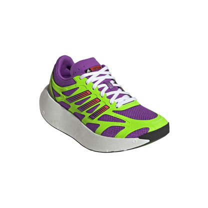 Adizero Aruku Active Purple Solar Green