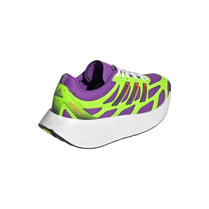 Adizero Aruku Active Purple Solar Green