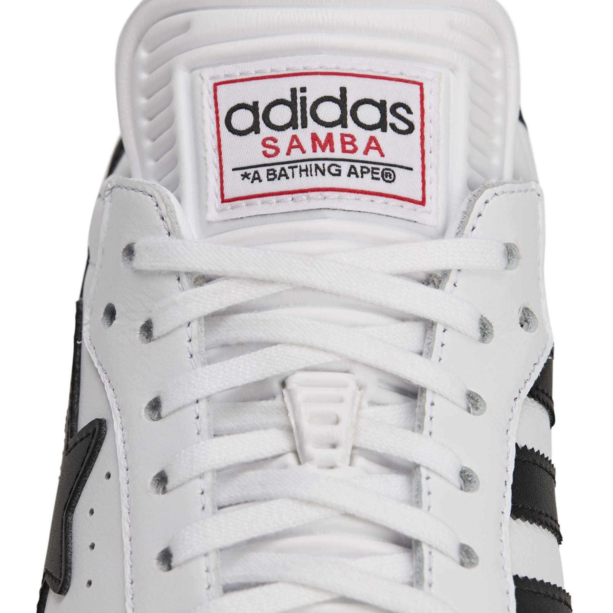 BAPE x adidas Samba White Gum