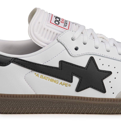 BAPE x adidas Samba White Gum