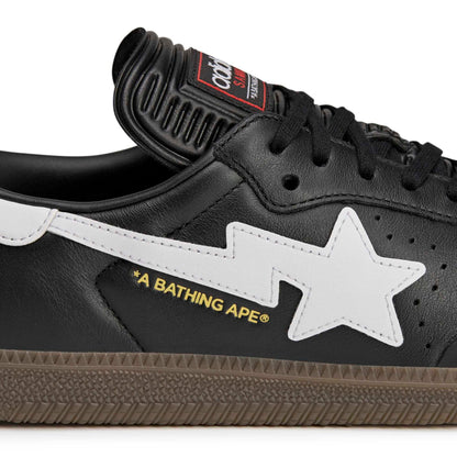 Samba Bape Black White Gum