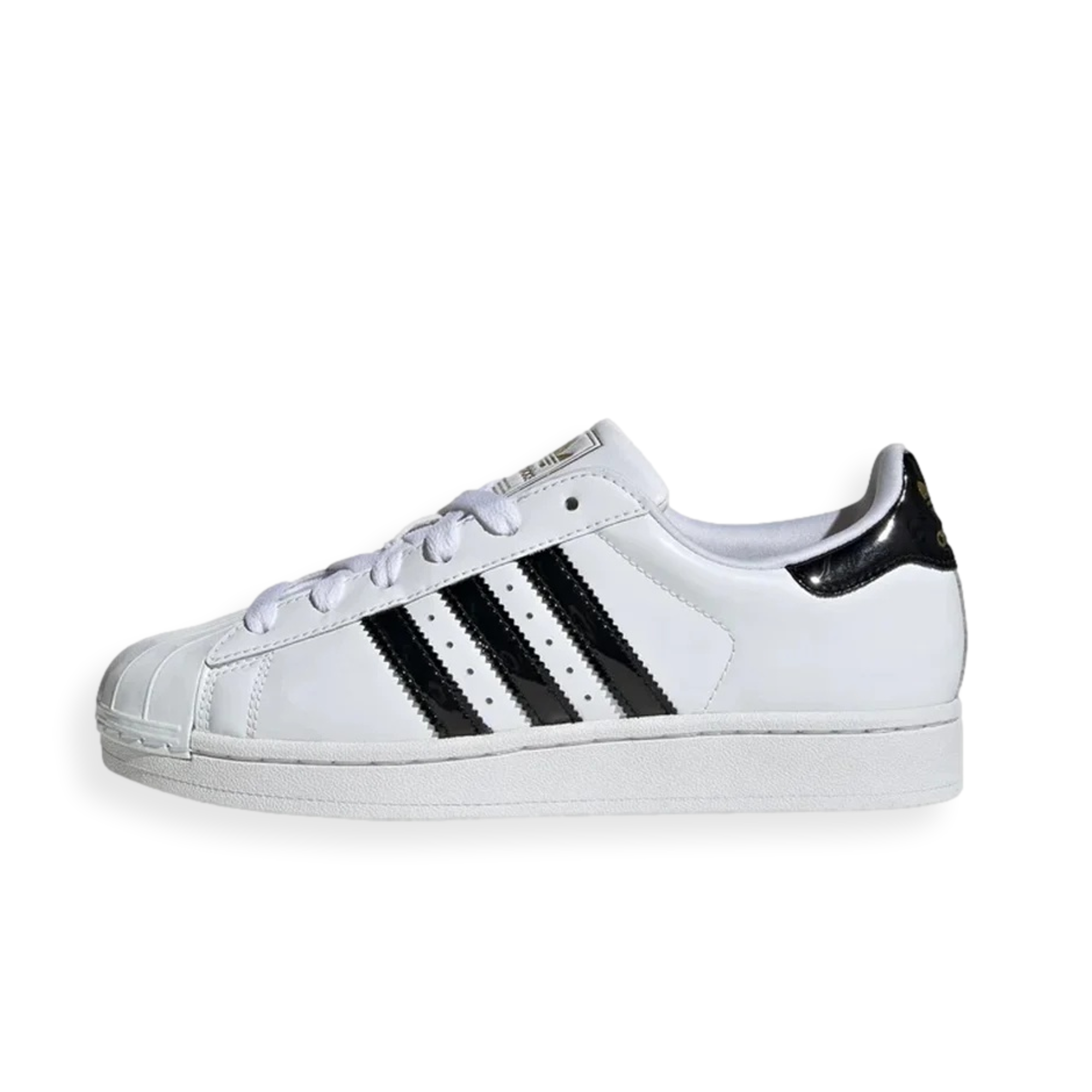 Superstar II White Patent Leather