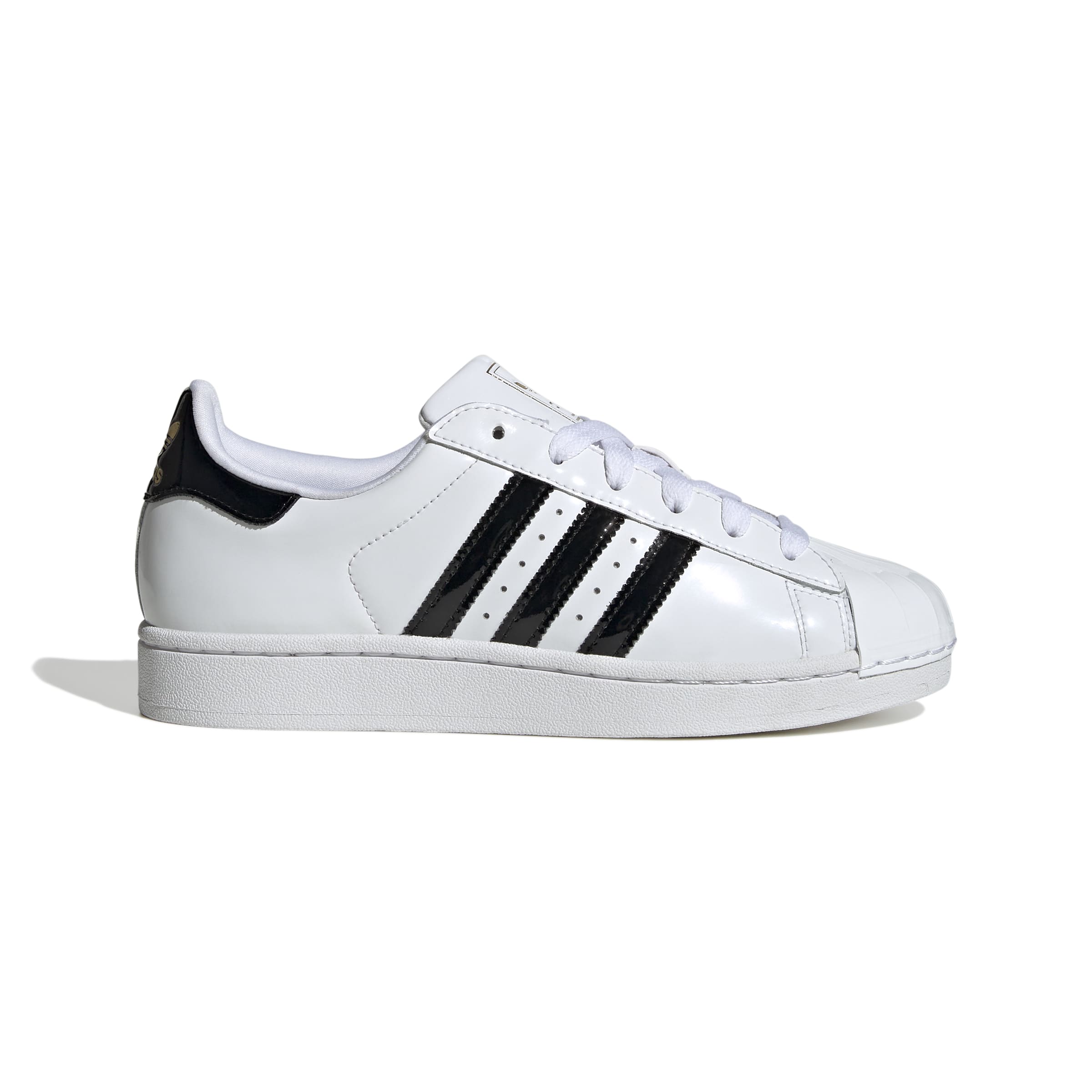 Superstar II White Patent Leather